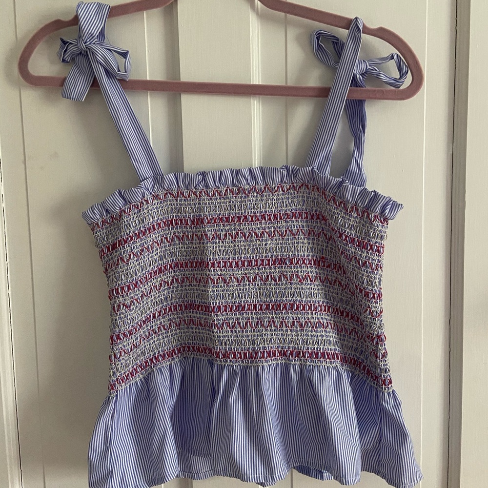 Scrunchie tank top